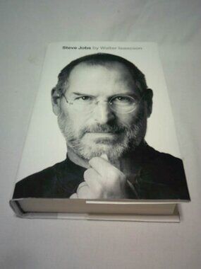 STEVE JOBS BY WALTER ISAACSON HC BOOK w/ JACKET SIMON & SCHUSTER 📘